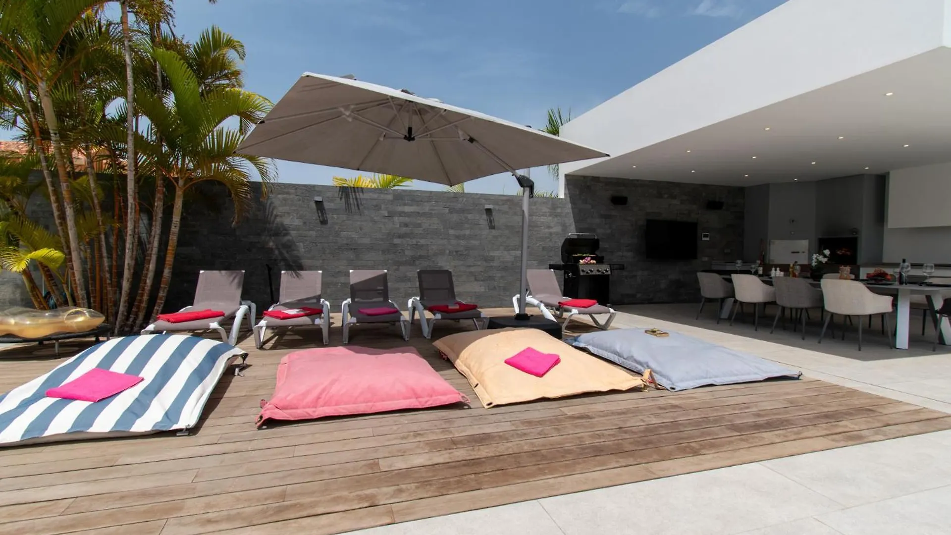 Luxury Villa With Maid Service Private Gym Cinema Room Heated Pool Costa Adeje