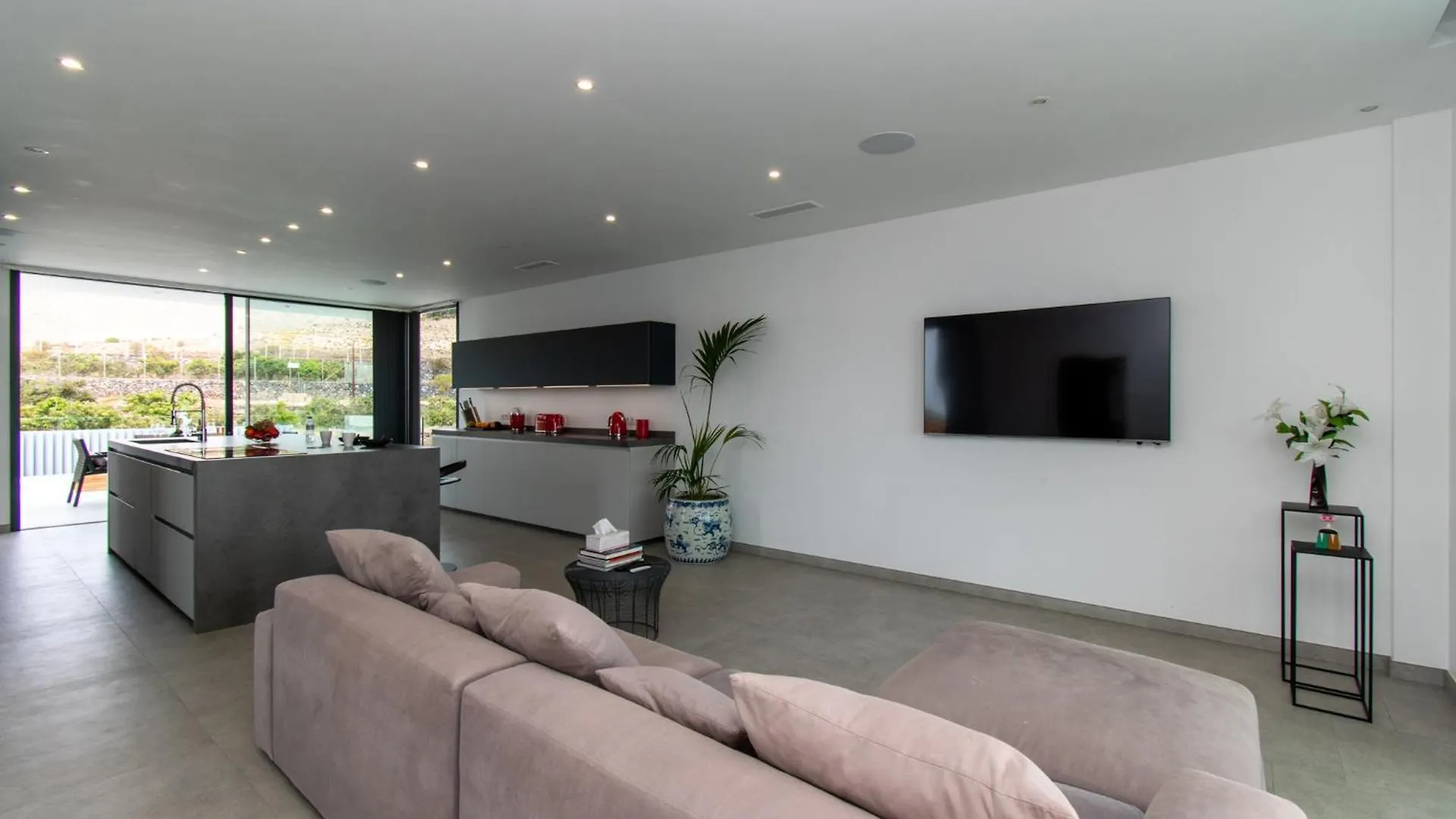 Luxury Villa With Maid Service Private Gym Cinema Room Heated Pool Costa Adeje
